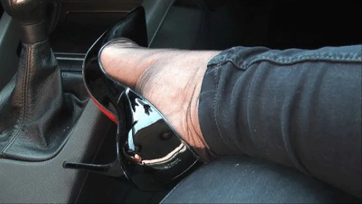 A Long Trip In Louboutin SoKate & FF Nylons - Part 2