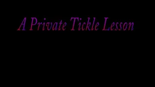 FFGFAN288 Private Tickle Lesson