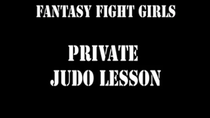 FFGMIX237 Private Judo Lesson full video