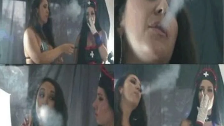 Jewell & Lilith Smoke Together