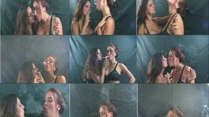 Charlie & Megan: Lingerie Gal Pals & Smoke Swapping