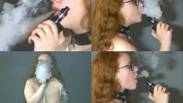 Kristie Nude Vaping Collar