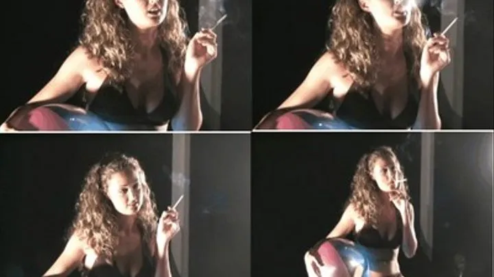 Melissa Jacobs Smoking w/ Beach Ball