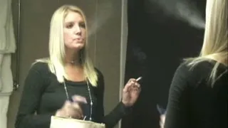 Nicole Smoking & Primping in the Mirror Full Clip