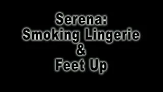 Serena: Smoking Lingerie Quicktime