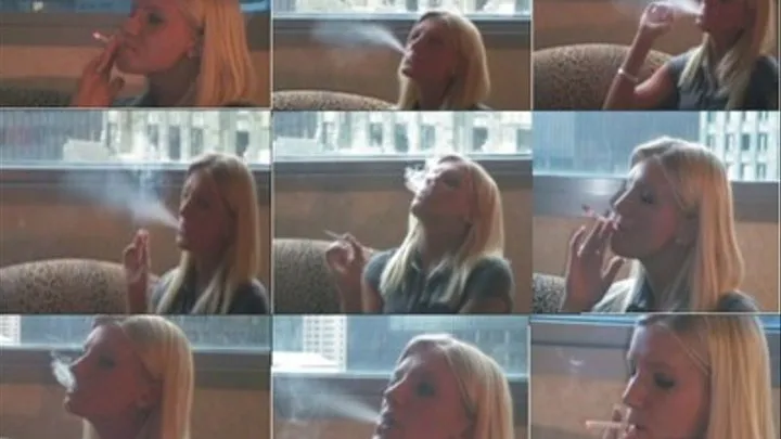 Nicole Chain Smoking: Found Footage Quicktime