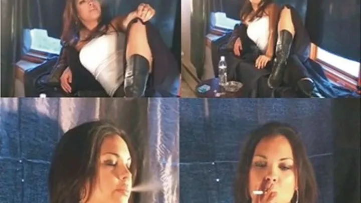 Rae: Smoking & Boots Windowsill Pt.2