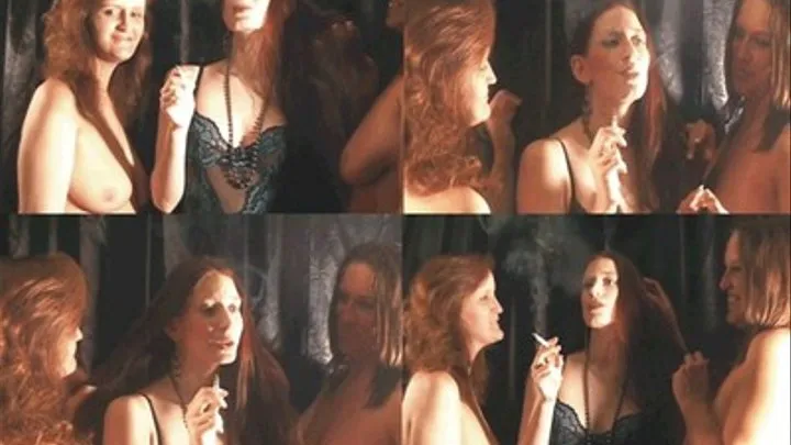 Mychelle Smoking with Her Girls-Quicktime