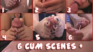 6 different cum shots from Montay PLUS Bonus Blow job with cum in mouth!