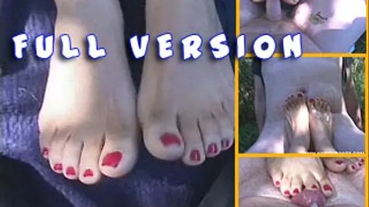 Cindy's first footjob