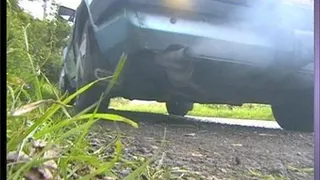 Revving the in Pink Heels (EXHAUST VIEW)