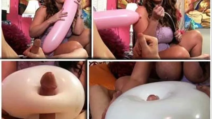 Hard Core Balloon Job then Turned to Her Balloon Boy