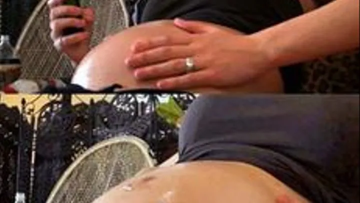 Rochelle's Pregnant Oily Belly Rub