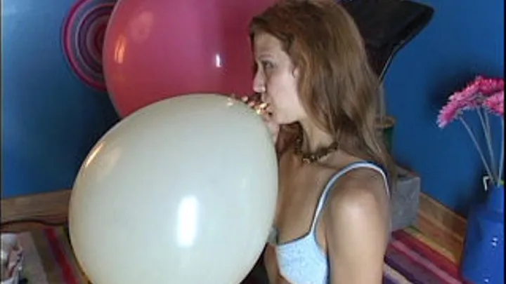 Ava's Balloon Webcam Show- Shorter Clip