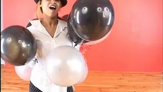 Trini Gets Sexy With A Helium Bouquet