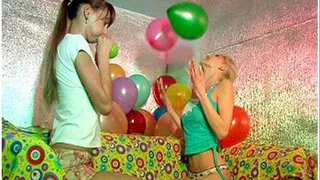 Cute Balloon Girls