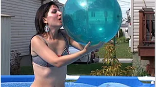 Balloons In The Pool