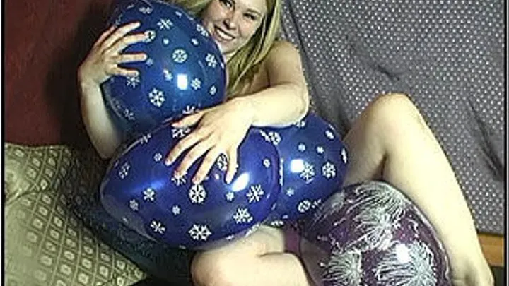 Miel Loves To Inflate And Play