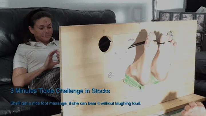 3 Minutes Tickle Challenge in Stocks