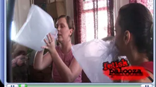 Popping plastic bags