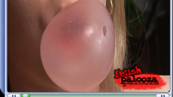 Bubble gum fun with Amy 2 of 2