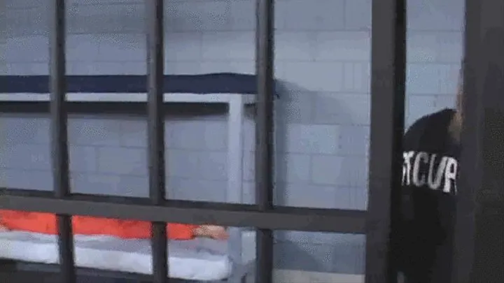 Mehlo's ass spread in jail