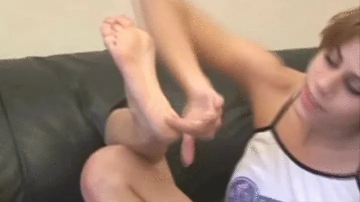 part 1, Wow, one sexy footjob