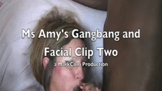 Ms Amy Gangbang and Facial Clip Two