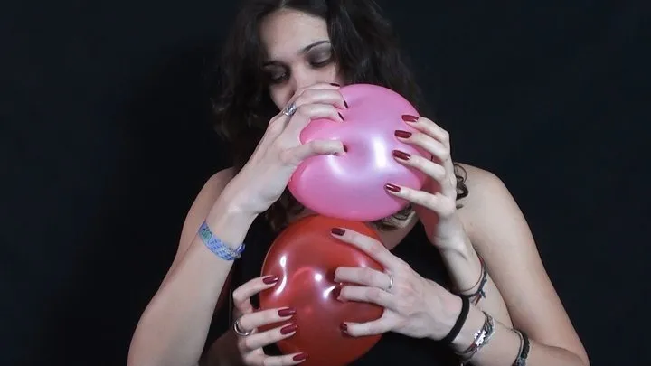 4 hands side effect - balloon popping