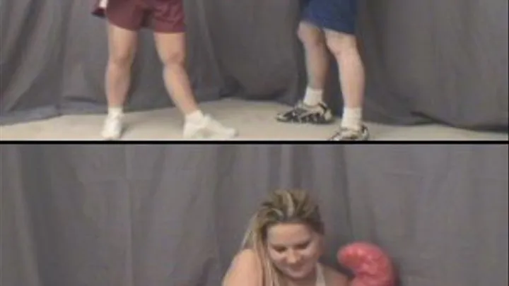 Britney with Boxing Gloves Part Two