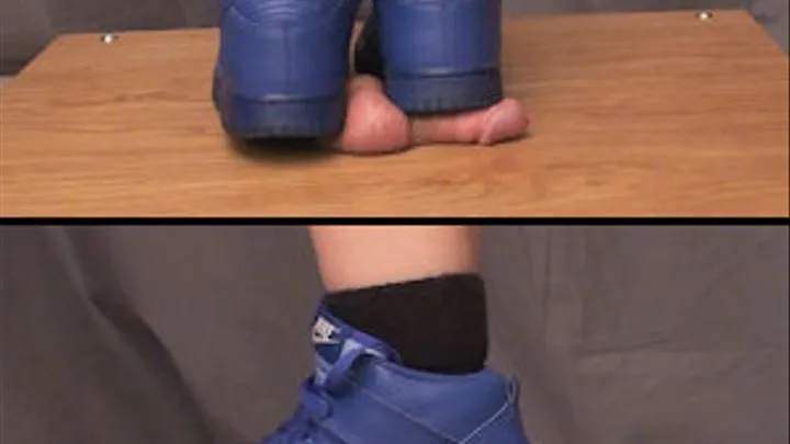 Blue Sneakers Crush the Cock and Balls Part Two