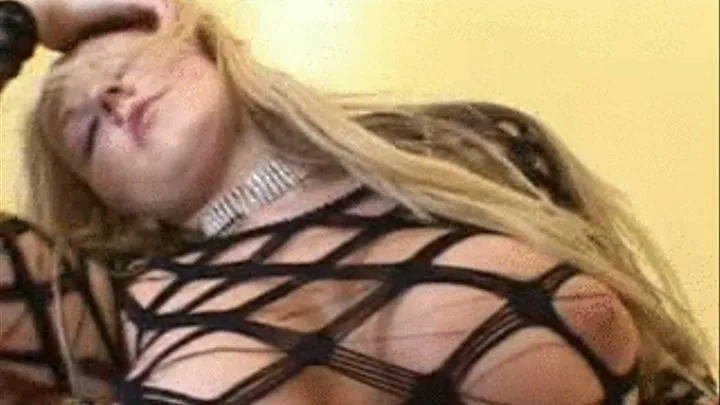 Sizequeen blonde is given the cocks of her choosing to annihilate her throat and cunt - low