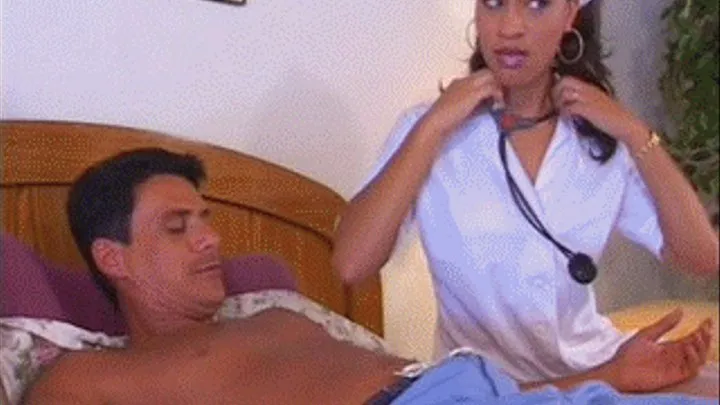 Slutty Nurse Treats A Patient In Bed - part 1