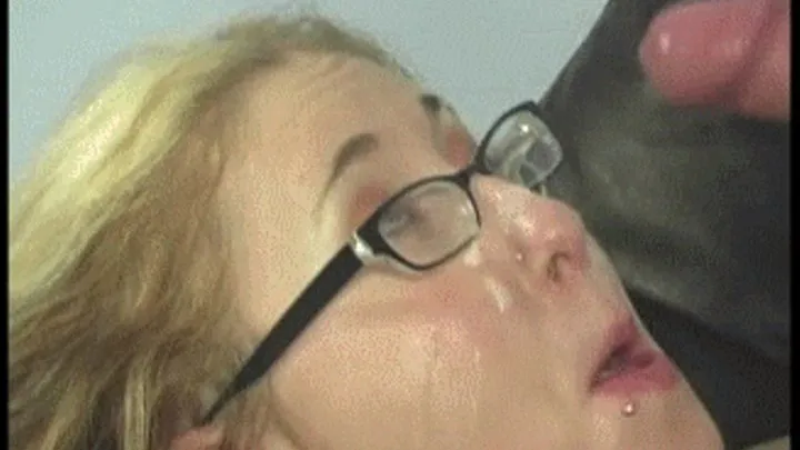 part 2, Fuck her and cum on hottie glasses