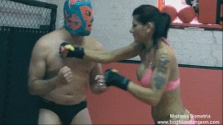 Cage Fight Femdom