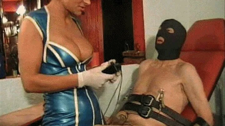 Electric Play And Play As Mistress Cuts A Slave