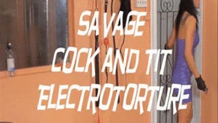 Savage Cock and Tit Electrotorture (Clip #1 of 2)