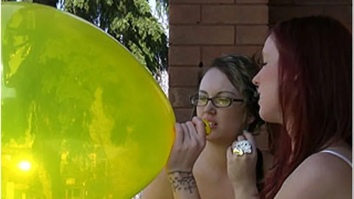 Shared Cigarette and Balloons