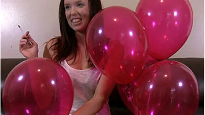 Holly Pops Helium Filled Balloons