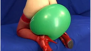 Rubyfs Balloon Foot Teasing