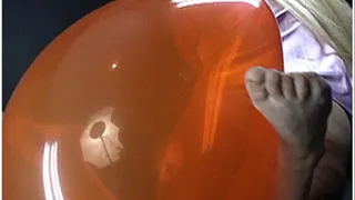 Dirty Feet Balloon Play