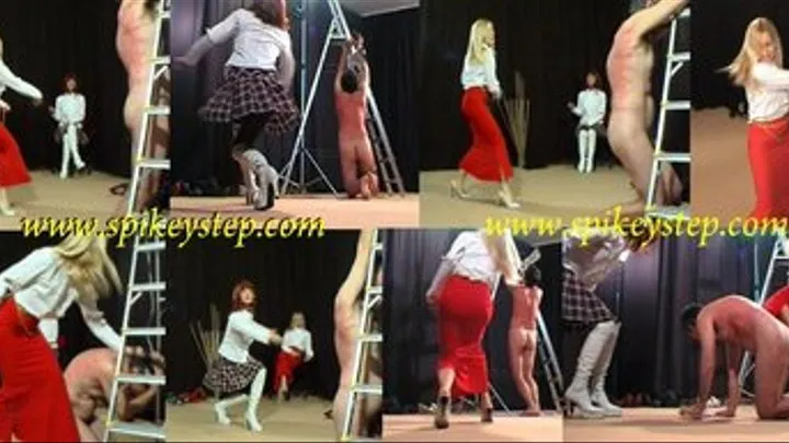 Russian Style Whipping -Lika And Koska -Double Swishing -Part Two