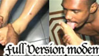 Baby Oil Foot Massage With Extreme Footjob - Full Version