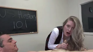 BELLE THE COCK SUCKING STUDENT