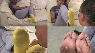 Starr's Nasty Yellow Socks