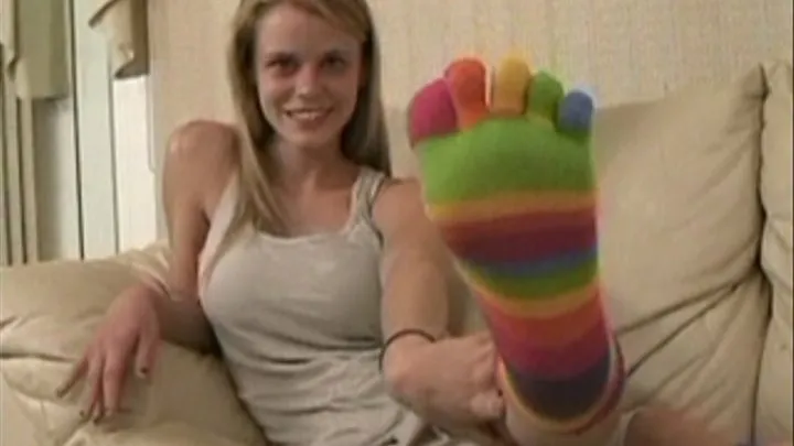 Wendy's Toe Sock Tease (S)