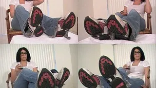 Victoria's Aching Feet In Sneakers