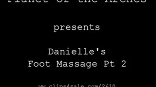 Danielle's Foot Massage Part 2