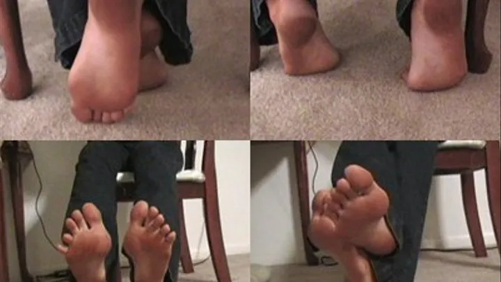 Alemia's Dirty Candid Feet