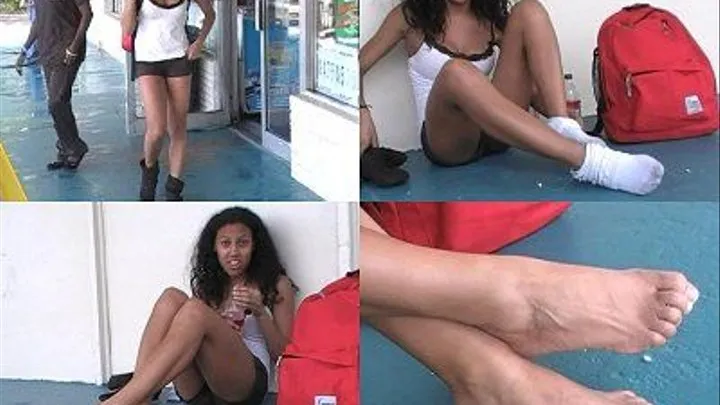Tina Latina's Foot Pervert Encounter
